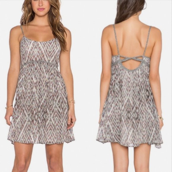 Free People Periscopes in the Sky Mini Dress Light color FP - Picture 1 of 3